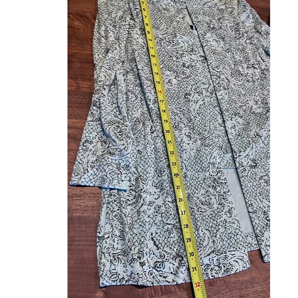 Alex Evenings Blue Paisley Twinset Size Large NWT - Picture 8 of 12